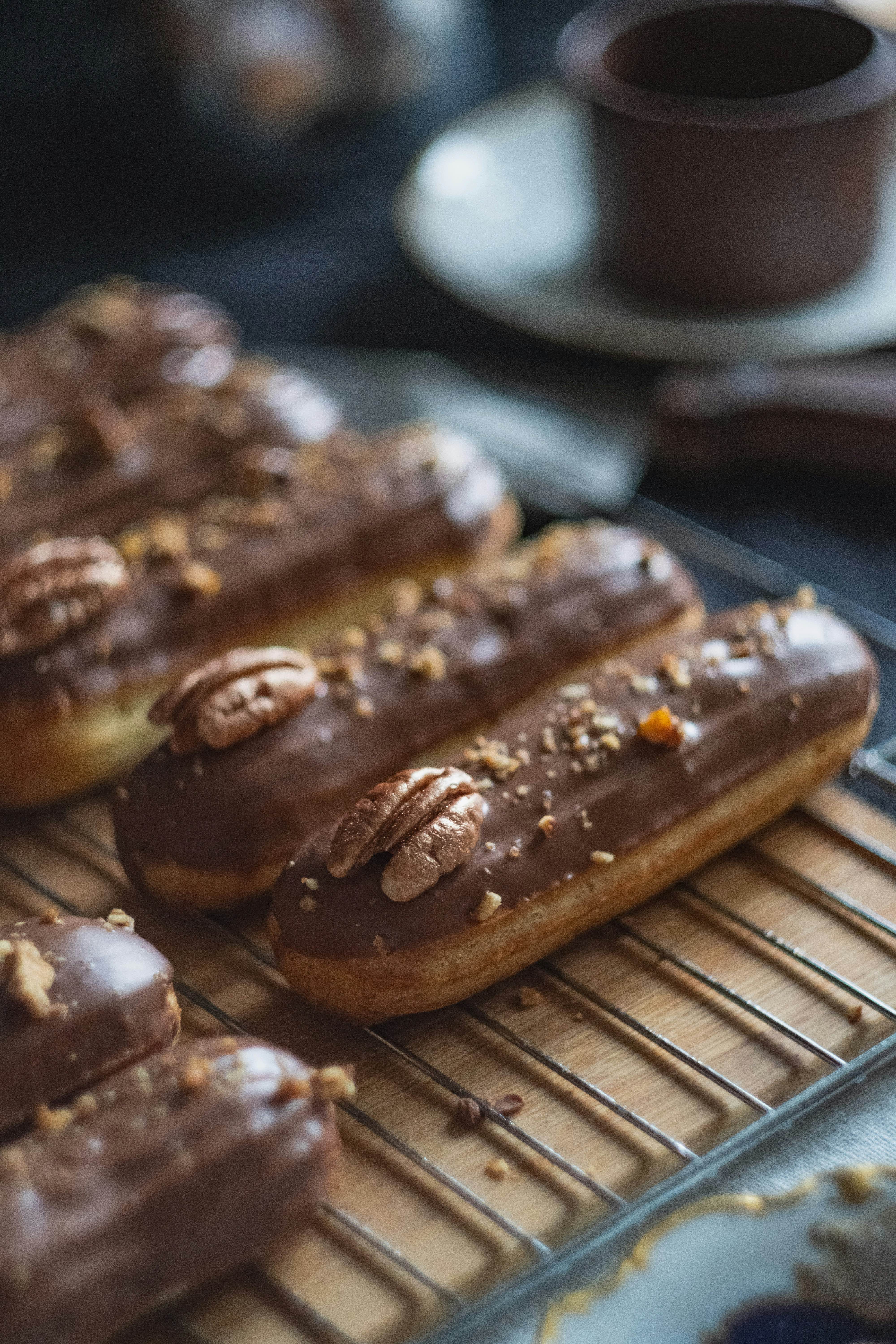 Éclair au café